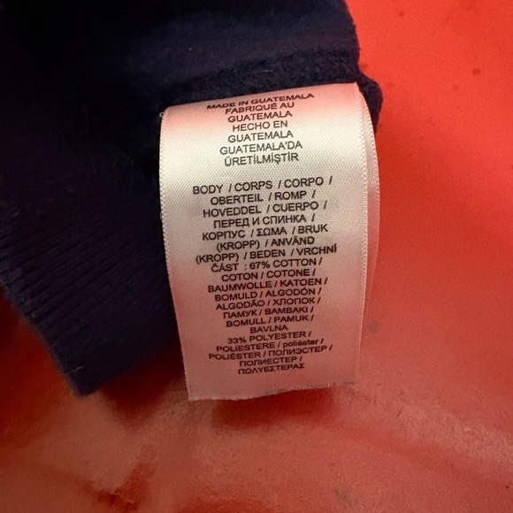 Polo Ralph Lauren Kids Pants 2T Blue‎ Multicolor Logo Sweatpants - Picture 5 of 5